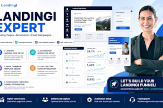 setup landingi landing page landingi automation landingi email campaign template