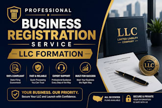 register your llc, company formation, and business compliance filing