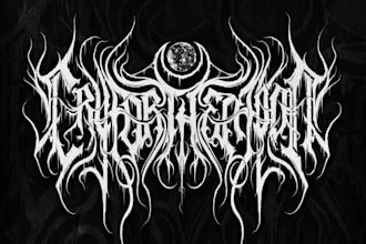 create design a thrash metal and heavy metal logo