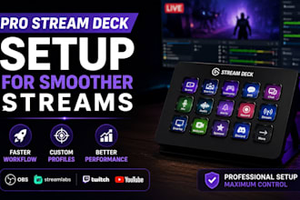 setup your elgato stream deck for obs and twitch streamers