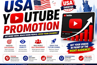 promote your youtube video, organic USA video promotion