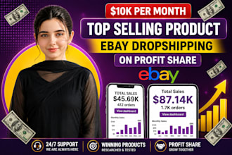 do expert ebay dropshipping on profit share