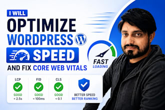 optimize wordpress speed and fix core web vitals