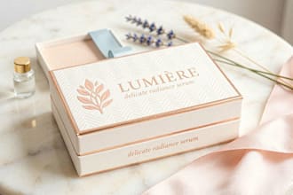 design creative box, pouch and label packaging design