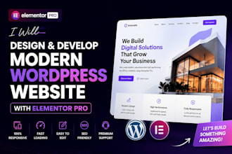 build a high converting wordpress website with elementor pro