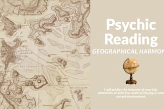do geographical psychic channeling to predict your destiny