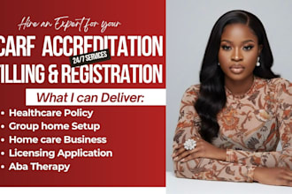 create carf accreditation, mental health policy and procedure for licensing