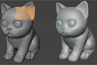 fix, edit, modify and prepare stl files for 3d printing
