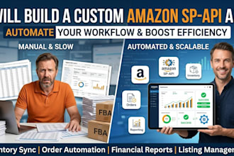 build a custom amazon sp API app and automate your seller workflow