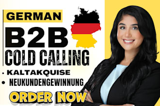 do german, dach b2b cold calling, b2b kaltakquise, set appointments
