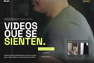 build a responsive landing page with contact form