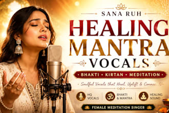 record female bhakti, kirtan, mantra and devotional vocals