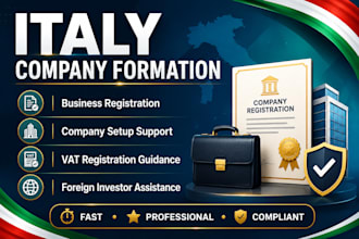 do company formation and business registration in italy