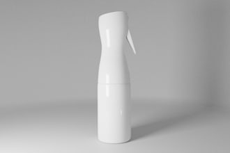 design realistic 3d bottle modeling and product rendering