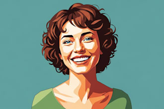 do a vector portrait for you