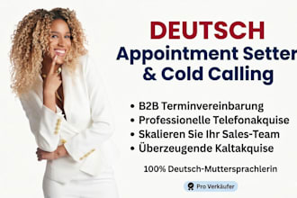 do german cold calling b2b akquise kaltakquise and appointment setter b2b sales