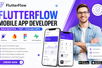 build flutterflow app developement develop flutterflow mobile app developer