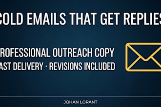 write cold emails that get replies