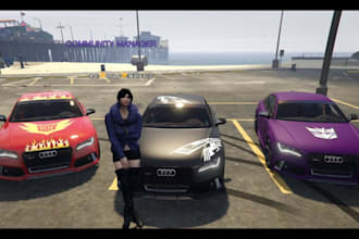 be your fivem developer debadge your fivem gta 5 automotive car wrap and livery