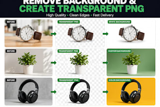 create clean transparent png images for your products