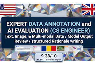 provide expert ai data annotation and UI workflow evaluation