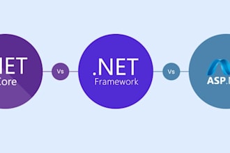 develop asp dot net core and web api with quality