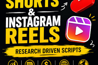 write engaging youtube shorts and instagram reels scripts
