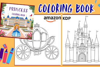 create children coloring pages and books