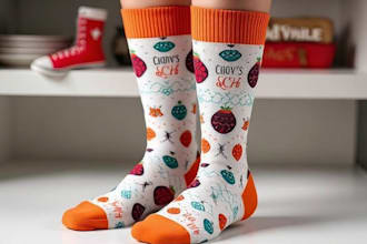 design a unique socks design