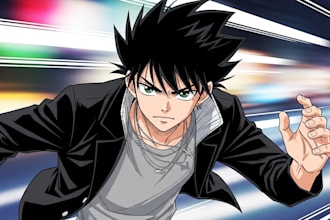 draw a manga character