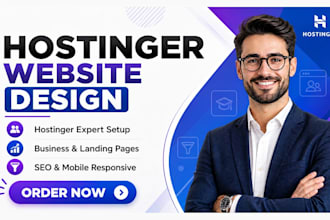 hostinger expert hostinger website design redesign business website