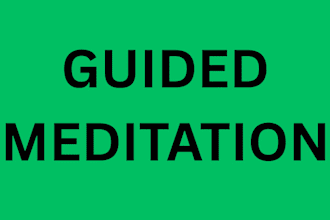 write custom guided meditation script