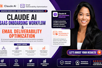 setup claude ai saas onboarding workflow claude ai email deliverability