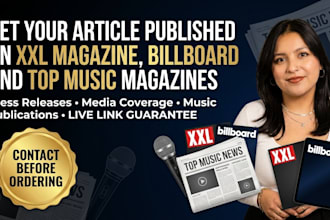 distribution press release on xxl magazine, billboard and top music magazine