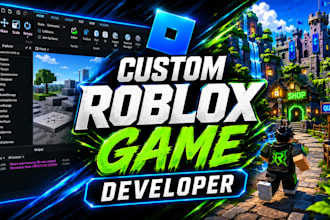 create a custom roblox game in roblox studio