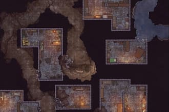 build custom 3d terrain stl object,model realistic 3d terrain landscape dnd maps