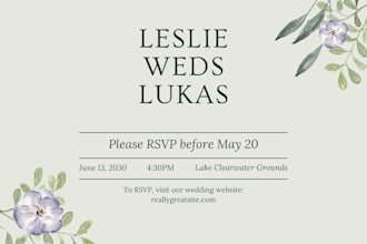 create invitations for special occasions