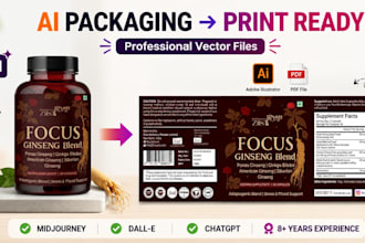 convert ai generated packaging design into print ready files
