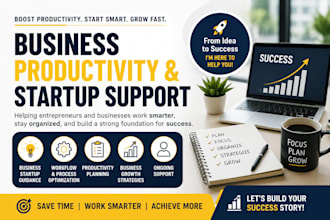 do business productivity and business start up