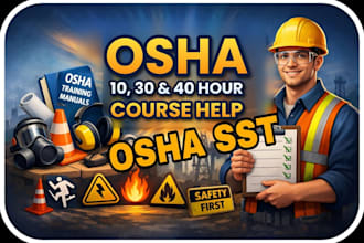 osha sst 10 and 30 hour courses