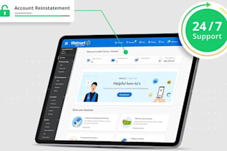 reinstate your walmart suspended or terminated account with full guarantee