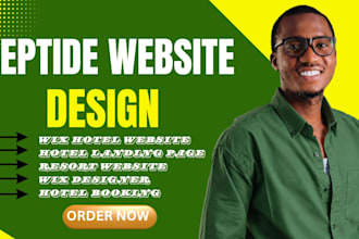 create a peptide ecommerce website and woo commerce store