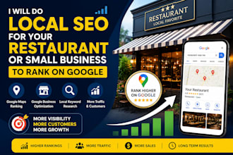 do local SEO for your restaurant or small business to rank on google