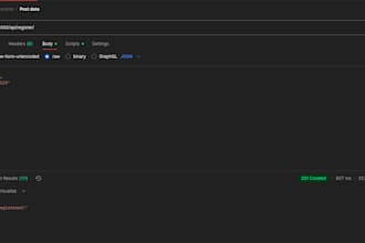 develop a secure django rest API for your web application