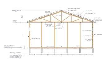 be your architect and structural design for pole barn house