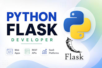 develop an awesome website using python flask