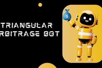 crypto arbitrage bot, dex arbitrage bot, trading bot, triangular arbitrage bot