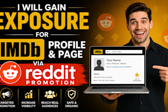 gain exposure for imdb profile and page via reddit promotion