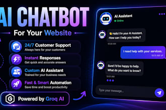 build a custom ai chatbot for your website