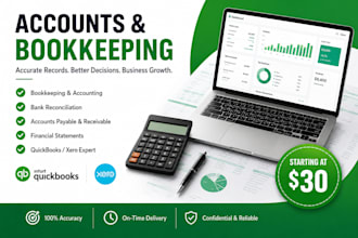 accounts management and book keeping